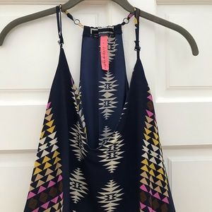 Patterned maxi dress
